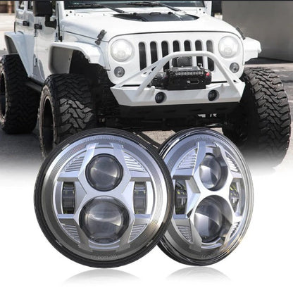 Empire Offroad LED 9in Spectrum Series Headlights | SendIt SailingEmpire Offroad LED 9in Spectrum Series Headlights