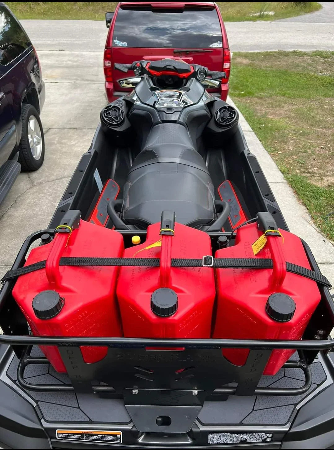 Low Profile Deep Blue with LINQ system PLUS Reinforcement Base and Back Support for Sea-Doo RXTX AND GTX MODELS ONLY with LINQ system 2018 -2026