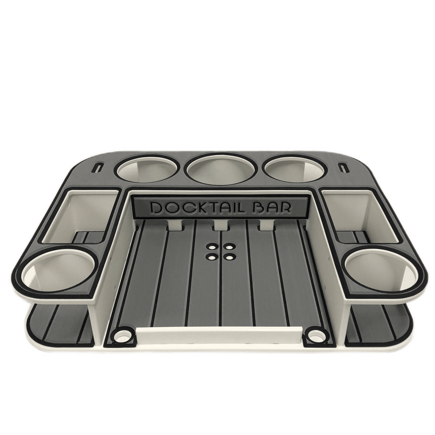 Docktail Butler with Pontoon Rail Mount