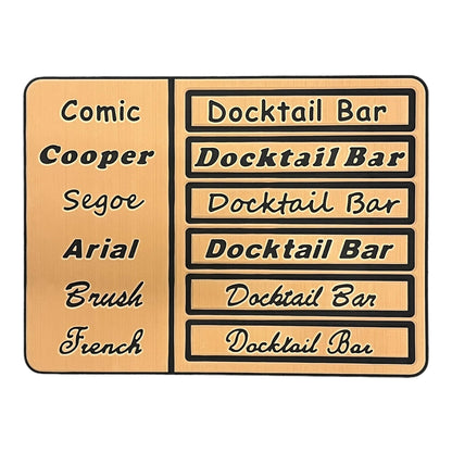 Docktail Boat Table Caddy with Adjustable Rod Holder Mount