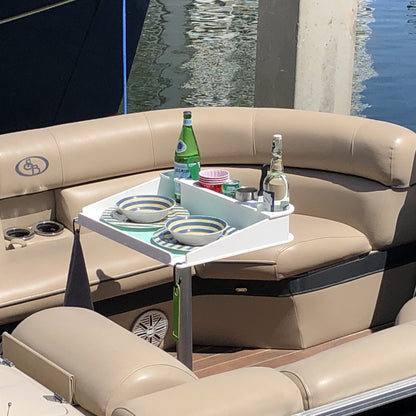 Docktail Utility Pedestal Boat Table