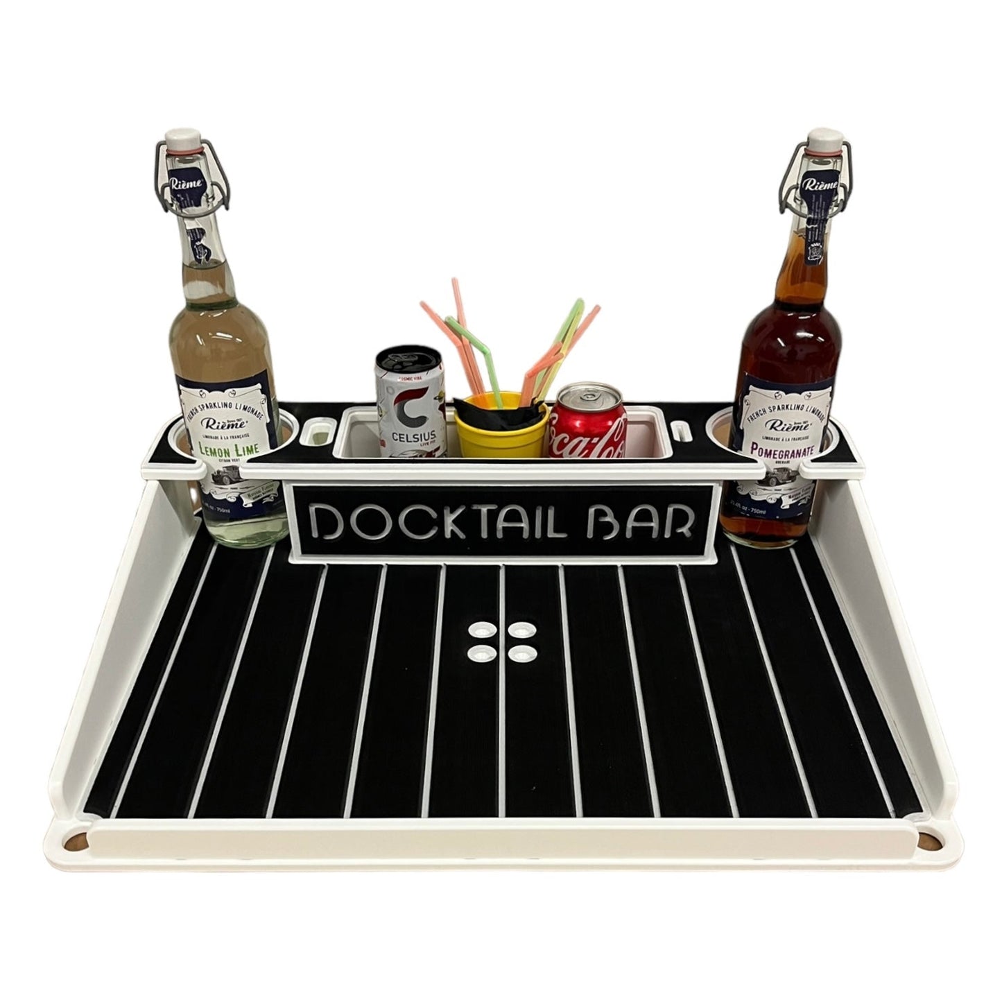 Docktail Utility Pedestal Boat Table