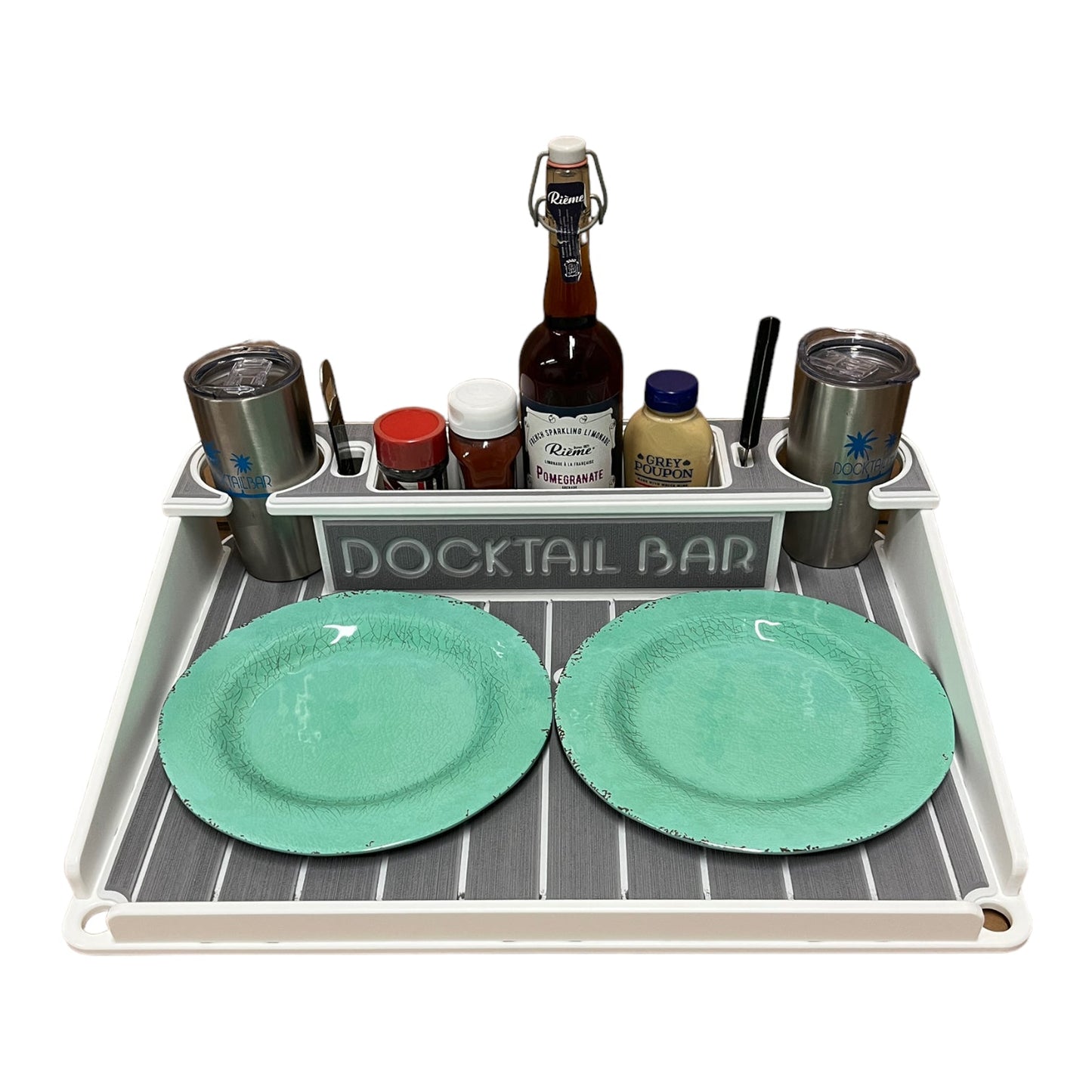 Docktail Utility Pedestal Boat Table