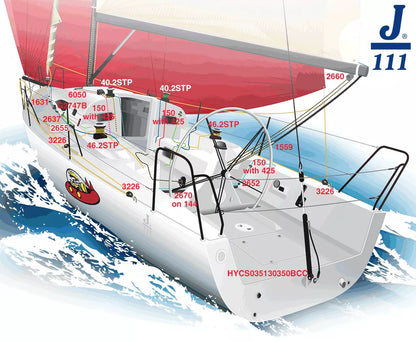 Harken Standard Cam Base Swivel