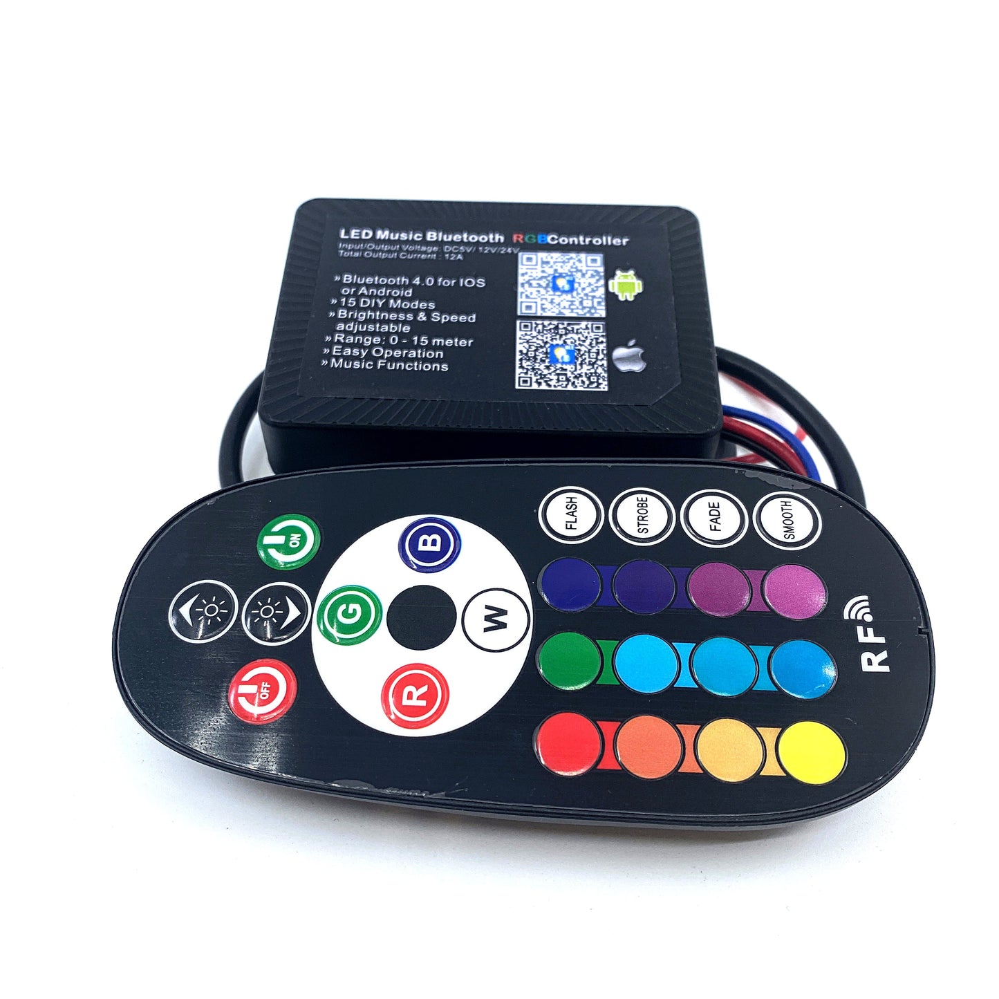 Empire Offroad LED Highland Series RGB+W Bluetooth Control Box and RF Remote | SendIt SailingEmpire Offroad LED Highland Series RGB+W Bluetooth Control Box and RF Remote