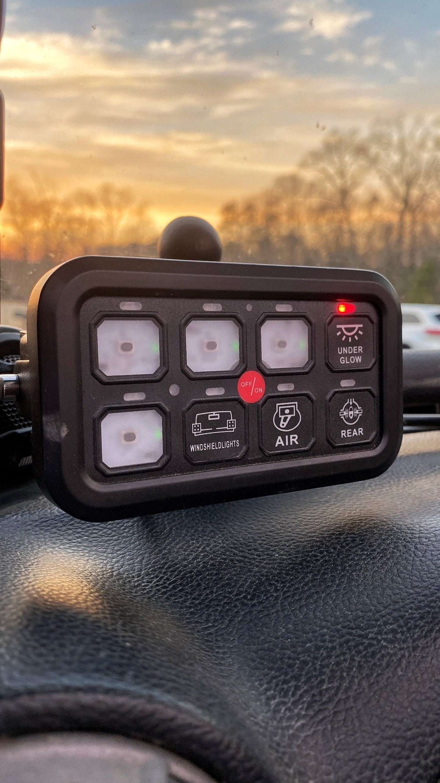 Empire Offroad LED Highrise RGB 8 Channel Universal Switch Panel | SendIt SailingEmpire Offroad LED Highrise RGB 8 Channel Universal Switch Panel
