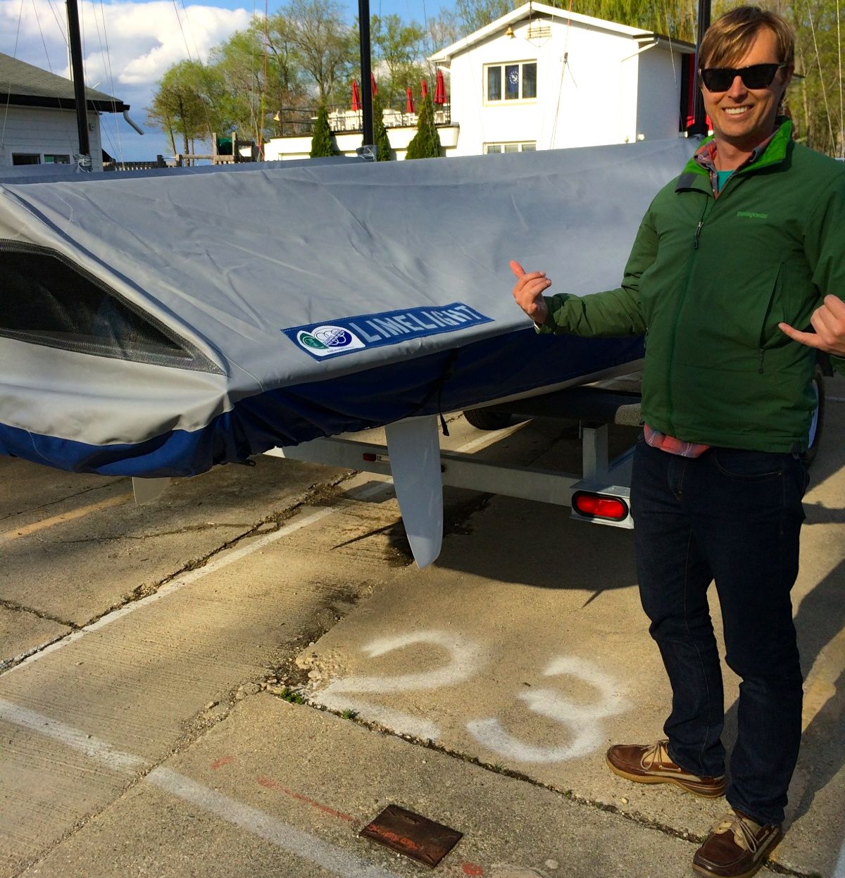 Colie Sails E Scow Top Cover