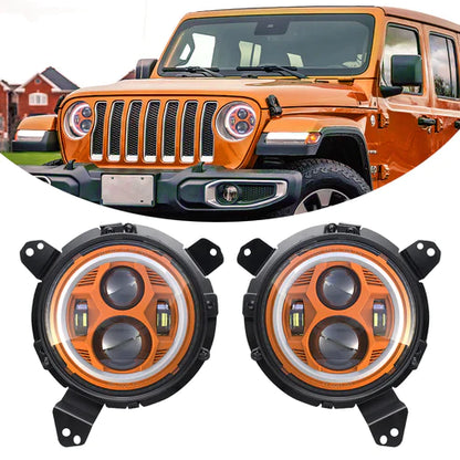Empire Offroad LED 9in Spectrum Series Headlights | SendIt SailingEmpire Offroad LED 9in Spectrum Series Headlights