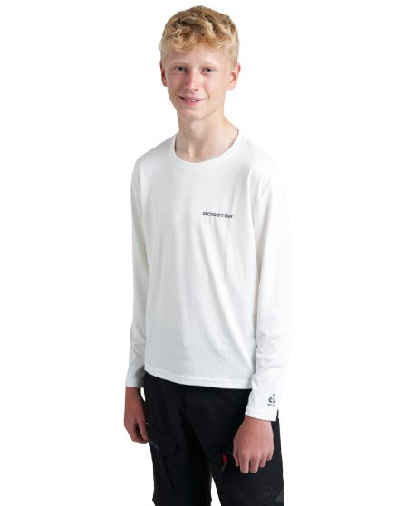 Rooster JUNIOR Quick Dry UVF 50+ Tech T-Shirt Long Sleeved | SendIt Sailing
