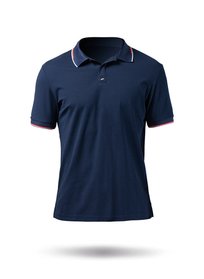 Zhik Mens Elite Polo - Navy | SendIt Sailing