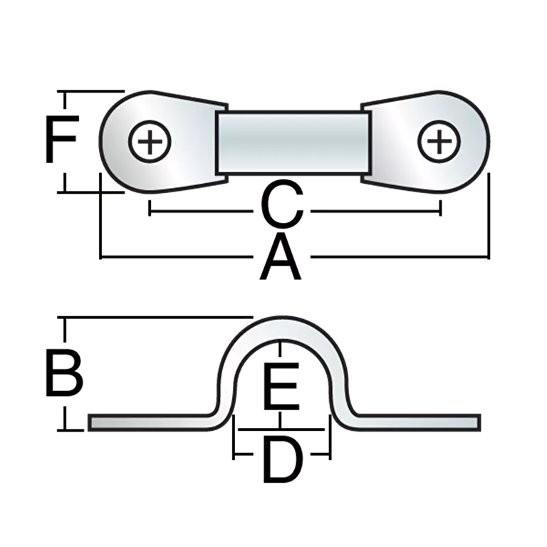 Harken 281 Eye Strap for Micro Cam - Pair | SendIt Sailing
