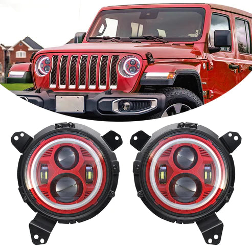 Empire Offroad LED 9in Spectrum Series Headlights | SendIt SailingEmpire Offroad LED 9in Spectrum Series Headlights