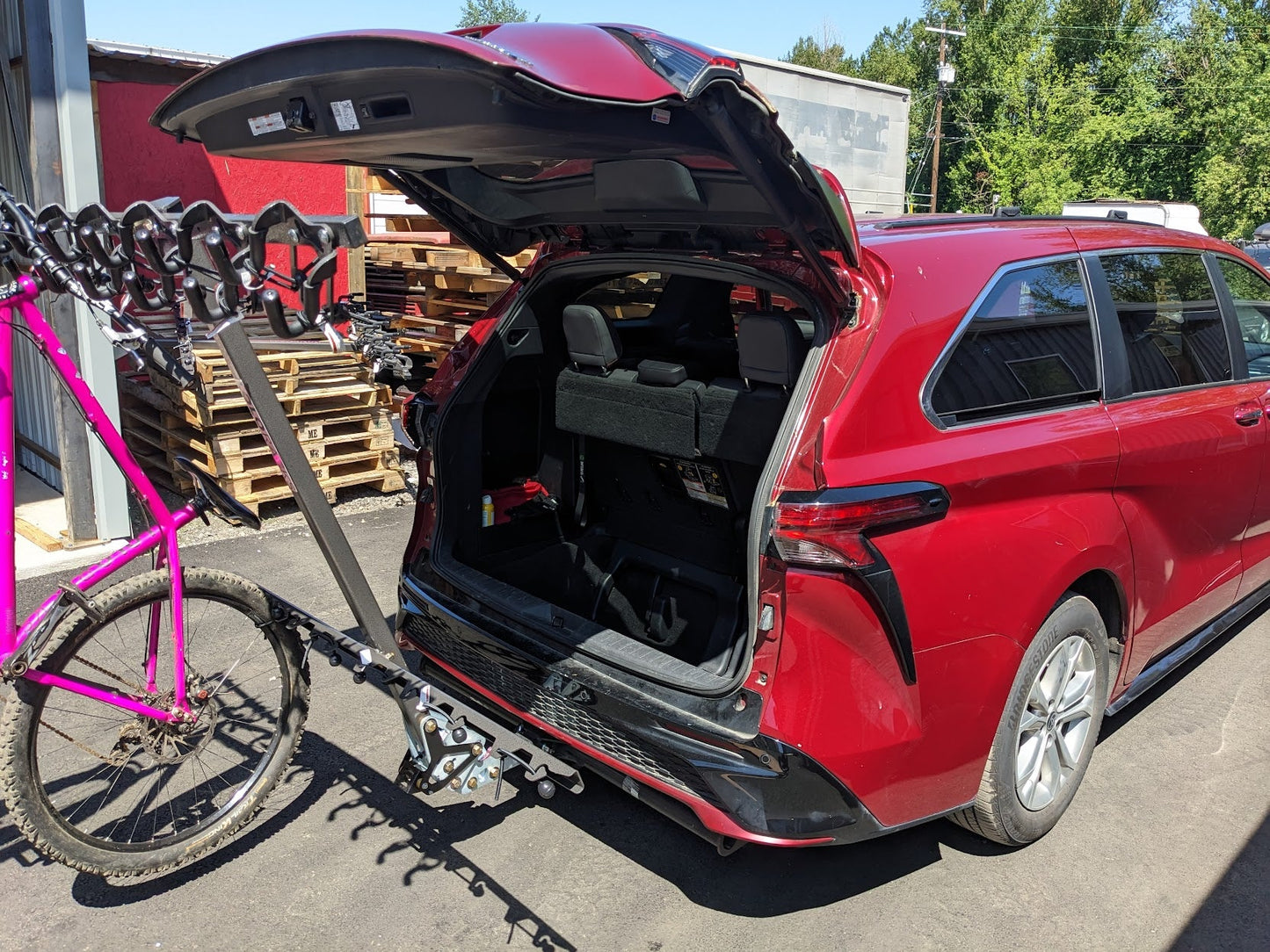 Lolo Racks 6 Bike Rack with Foot Activated Tilt