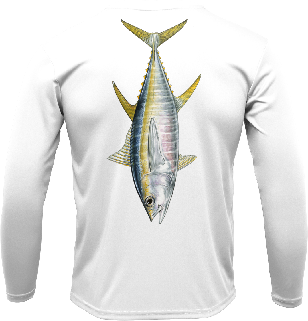 Catalina Island Tuna Long Sleeve UPF 50+ Dry-Fit Shirt