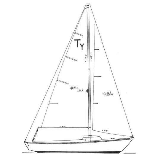 Cape Dory Typhoon Main Halyard