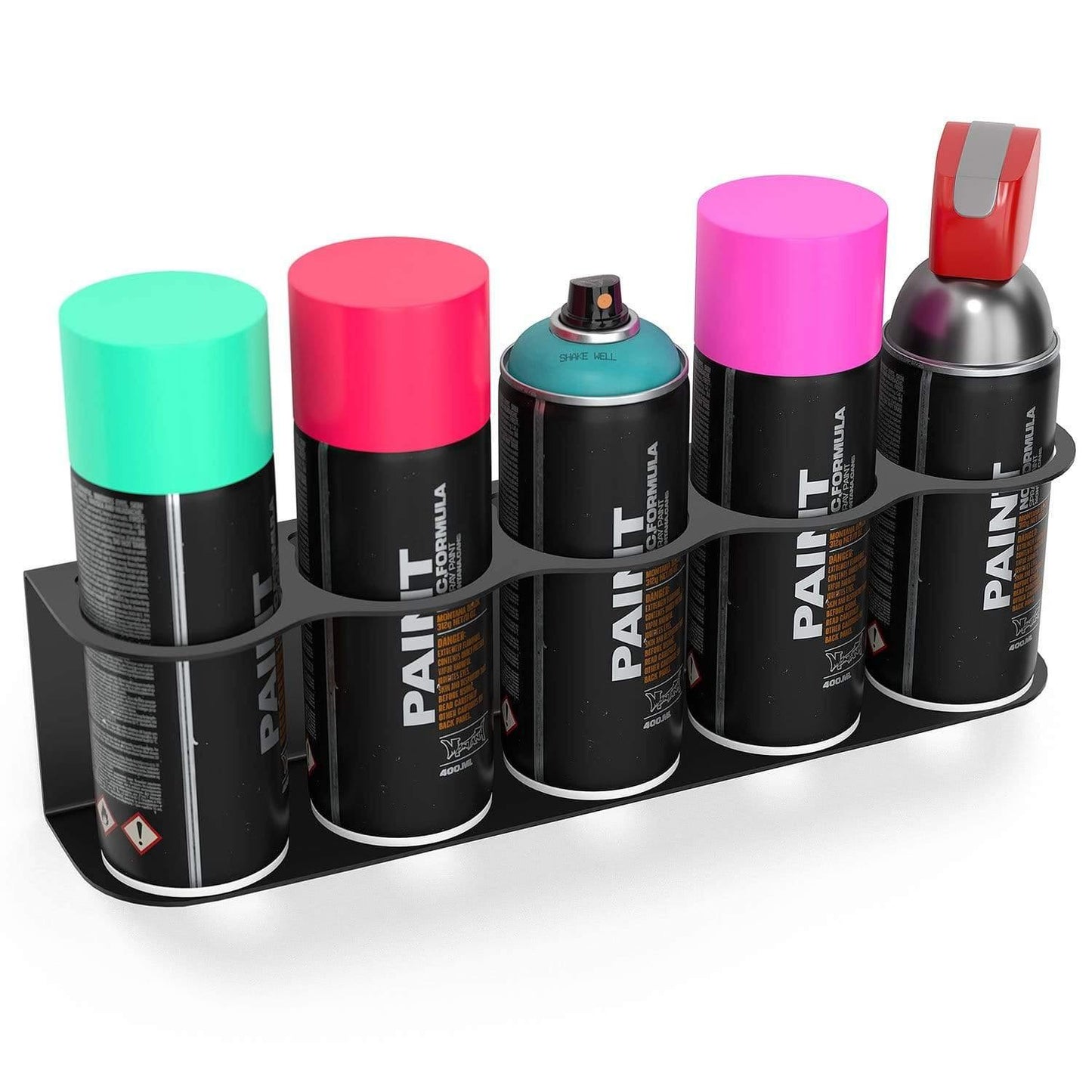 Aerosol Spray Can Holder - 5 Can