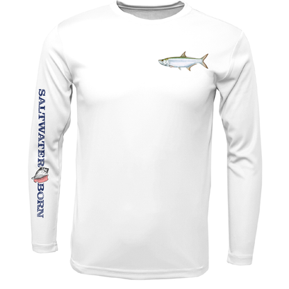 Clean Tarpon Long Sleeve UPF 50+ Dry-Fit Shirt