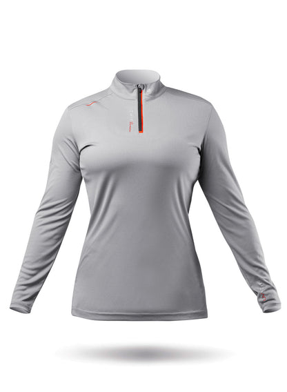 Zhik Womens UVActive High Collar 1/4 Zip Top