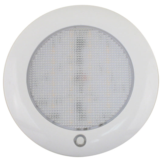 Scandvik Slim 5in Dome Light - Warm White/Red - 10-30V | SendIt Sailing