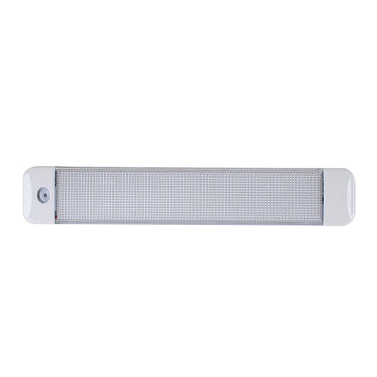 Scandvik 10in Cabin Light with Switch - White and Blue - 10-30V | SendIt Sailing