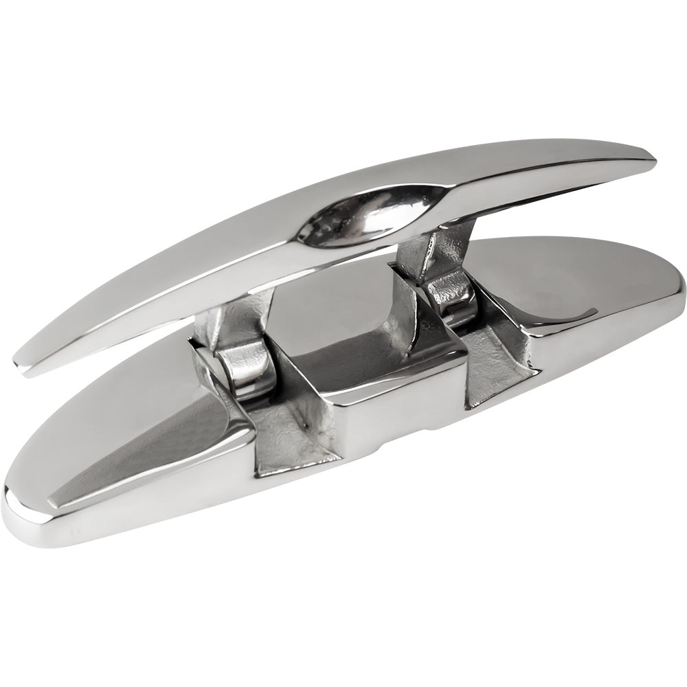 Sea-Dog 5in Oval SS Folding Cleat with Hidden Hex Bolts | SendIt Sailing