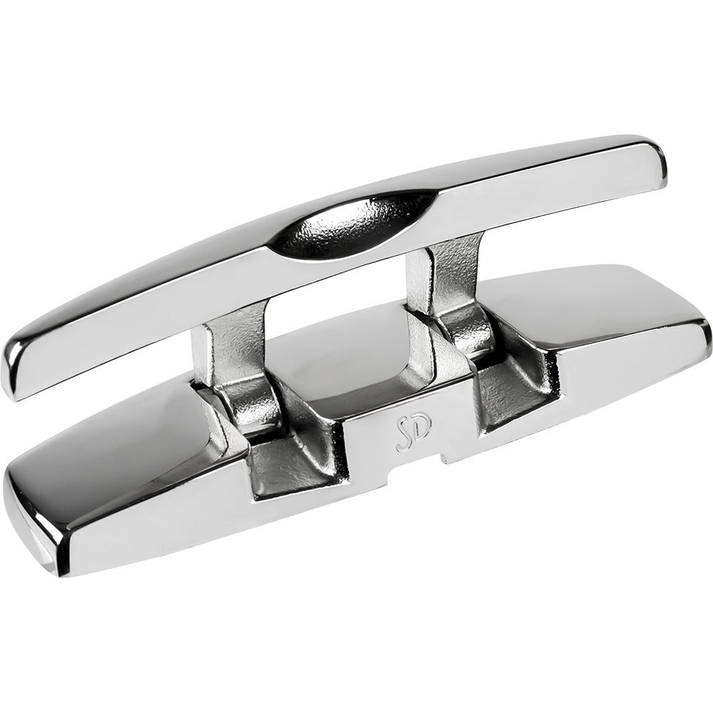 Sea-Dog 6in Rectangle SS Folding Cleat with Hex Bolts | SendIt Sailing