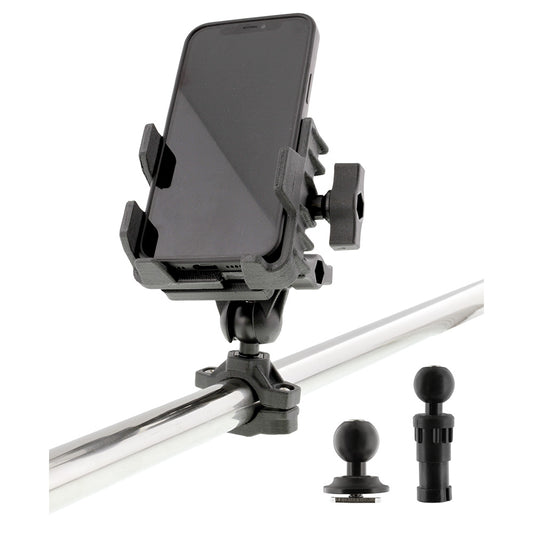 Scotty 0139 Phone Holder with Post, Track and Rail Mounts | SendIt Sailing