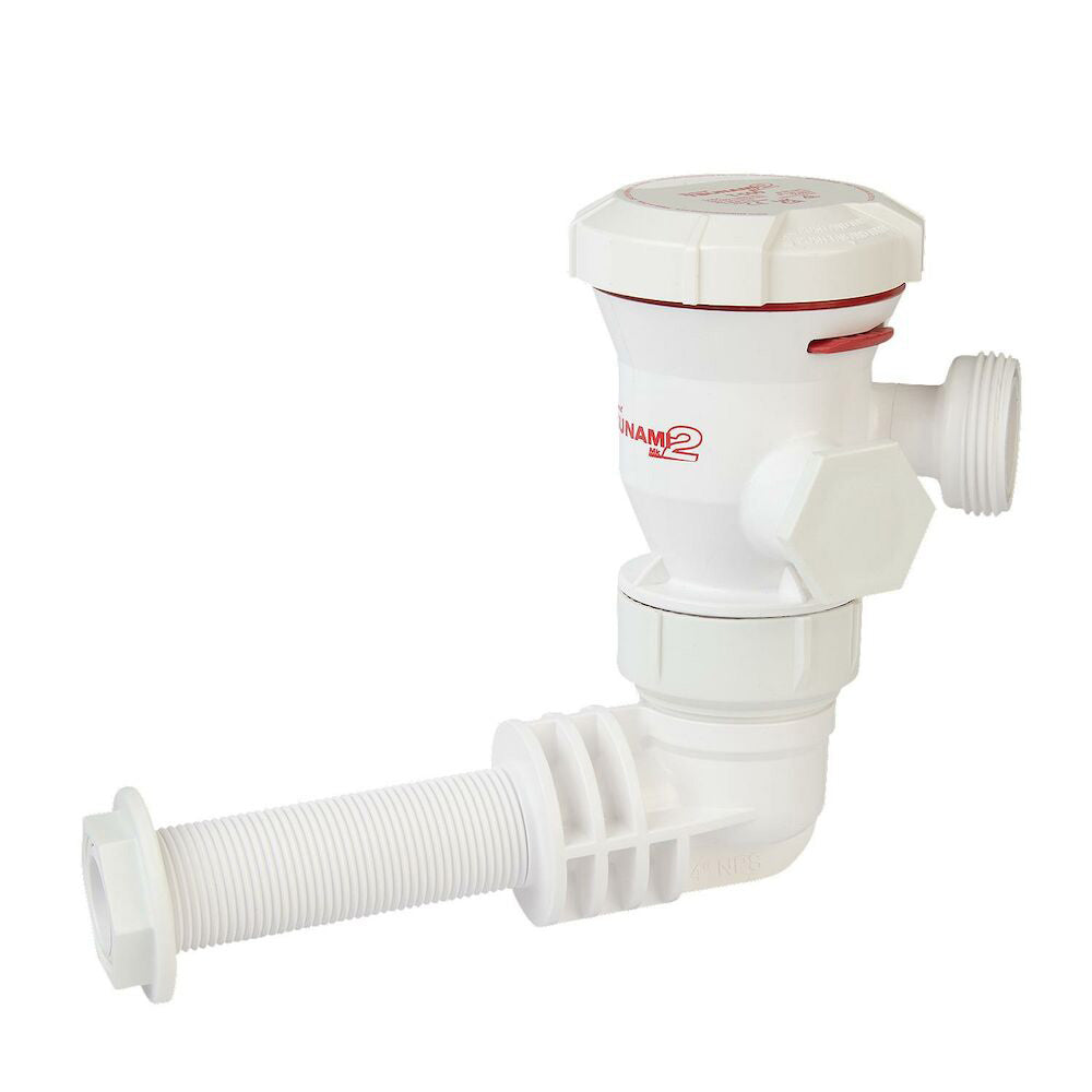Attwood Tsunami Mk2 T500 Aerator - 12V - 90-Degree Inlet | SendIt Sailing