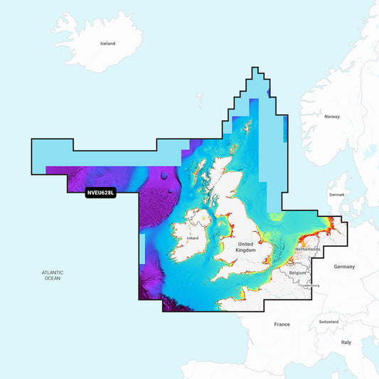 Garmin Navionics Vision+ NVEU628L U.K., Ireland and Holland | SendIt Sailing