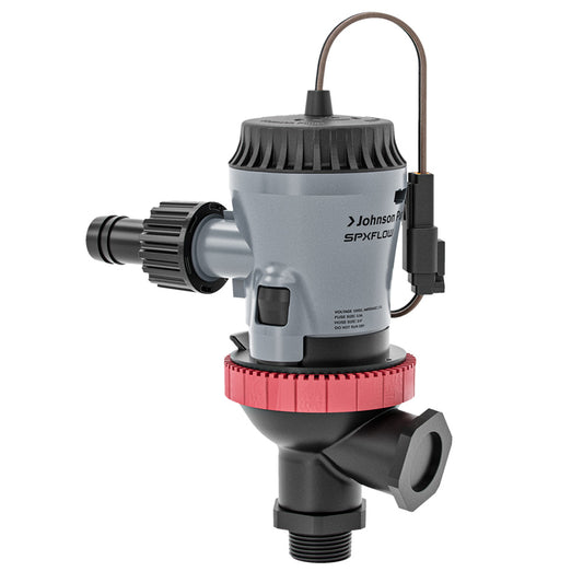 Johnson Pump Aqua O2 Twin Port 800 GPH Aerator Pump - Flex Mount - 12V | SendIt Sailing