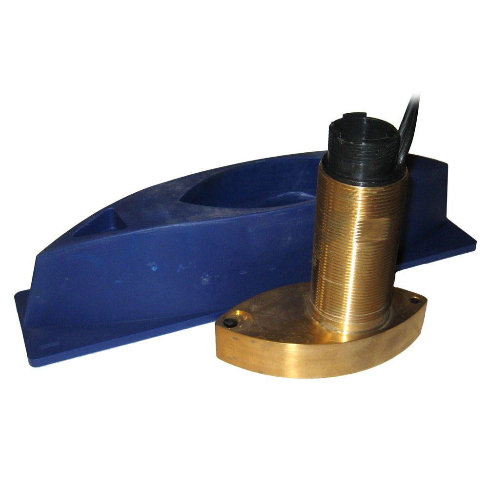 Furuno 526ST-MSC Bronze Thru-Hull Multisensor with High-Speed Fairing Block, 600w (8-Pin) | SendIt Sailing