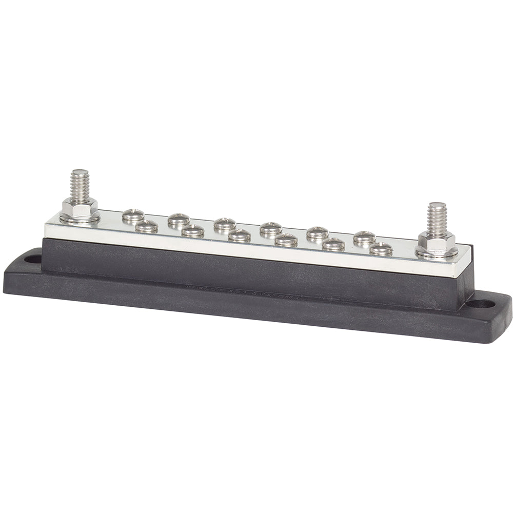 Blue Sea 2105 MaxiBus 250AMP Common BusBars 12 x #10 Terminal Screws | SendIt Sailing