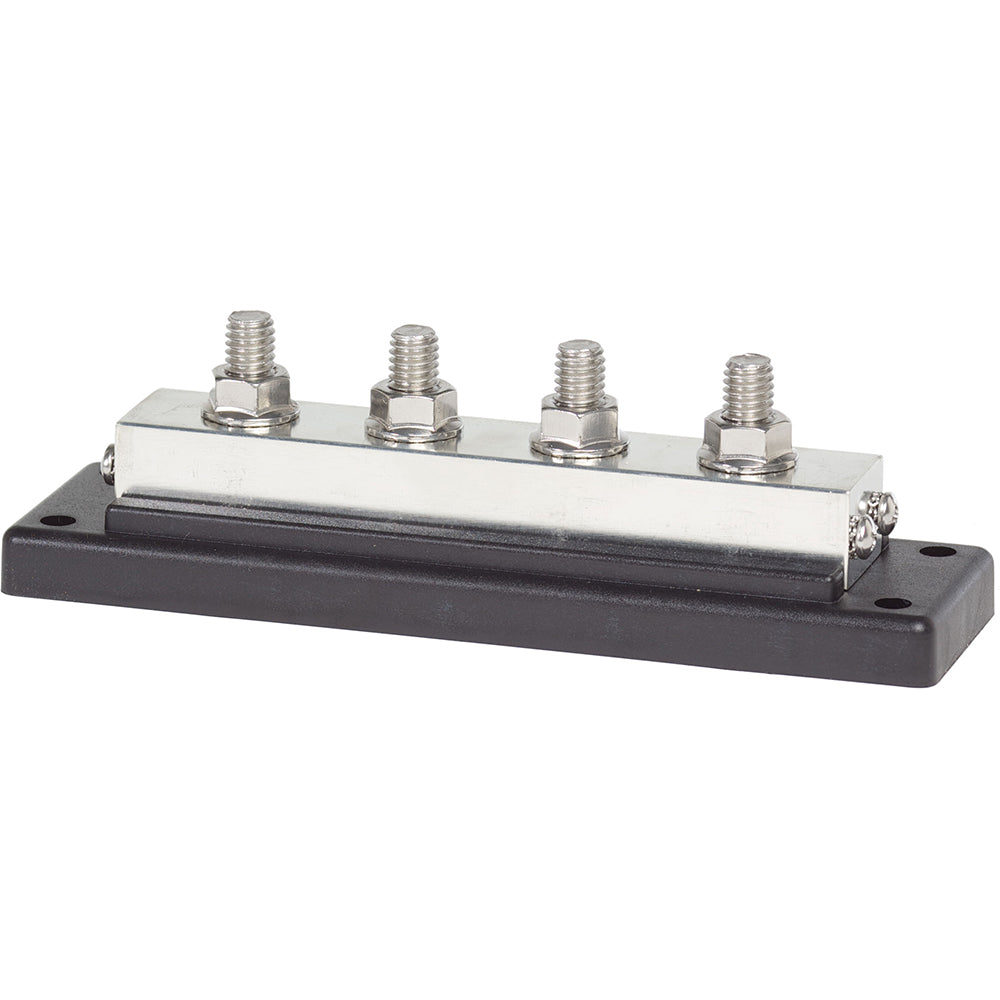 Blue Sea 2104 PowerBar 600AMP Cable Connector 4 x 3/8 16 Stud Terminal | SendIt Sailing