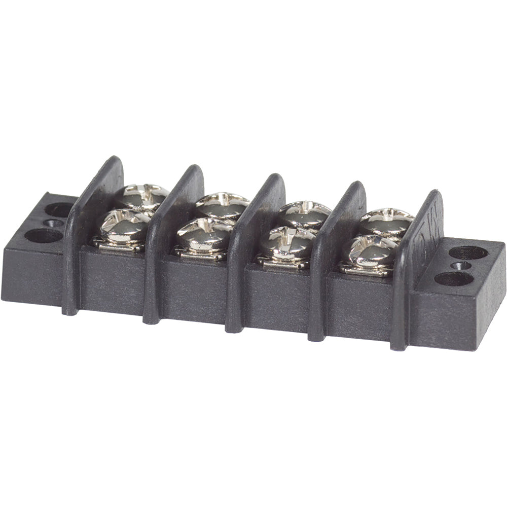 Blue Sea 2404 Terminal Black 20AMP - 4 Circuit | SendIt Sailing