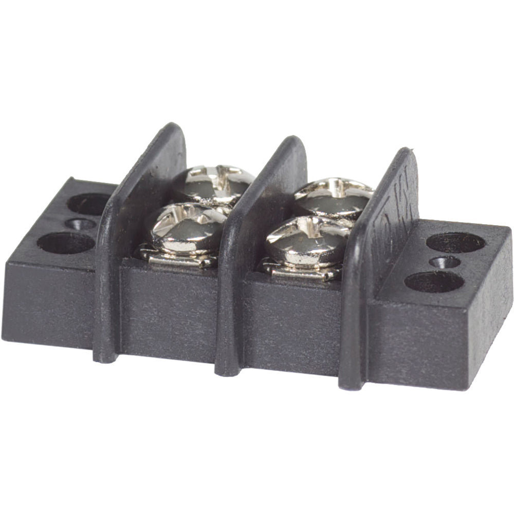 Blue Sea 2402 Terminal Black 20AMP - 2 Circuit | SendIt Sailing