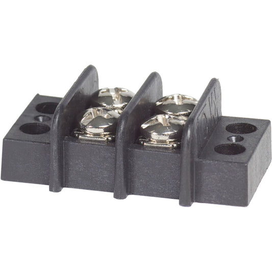 Blue Sea 2402 Terminal Black 20AMP - 2 Circuit | SendIt Sailing