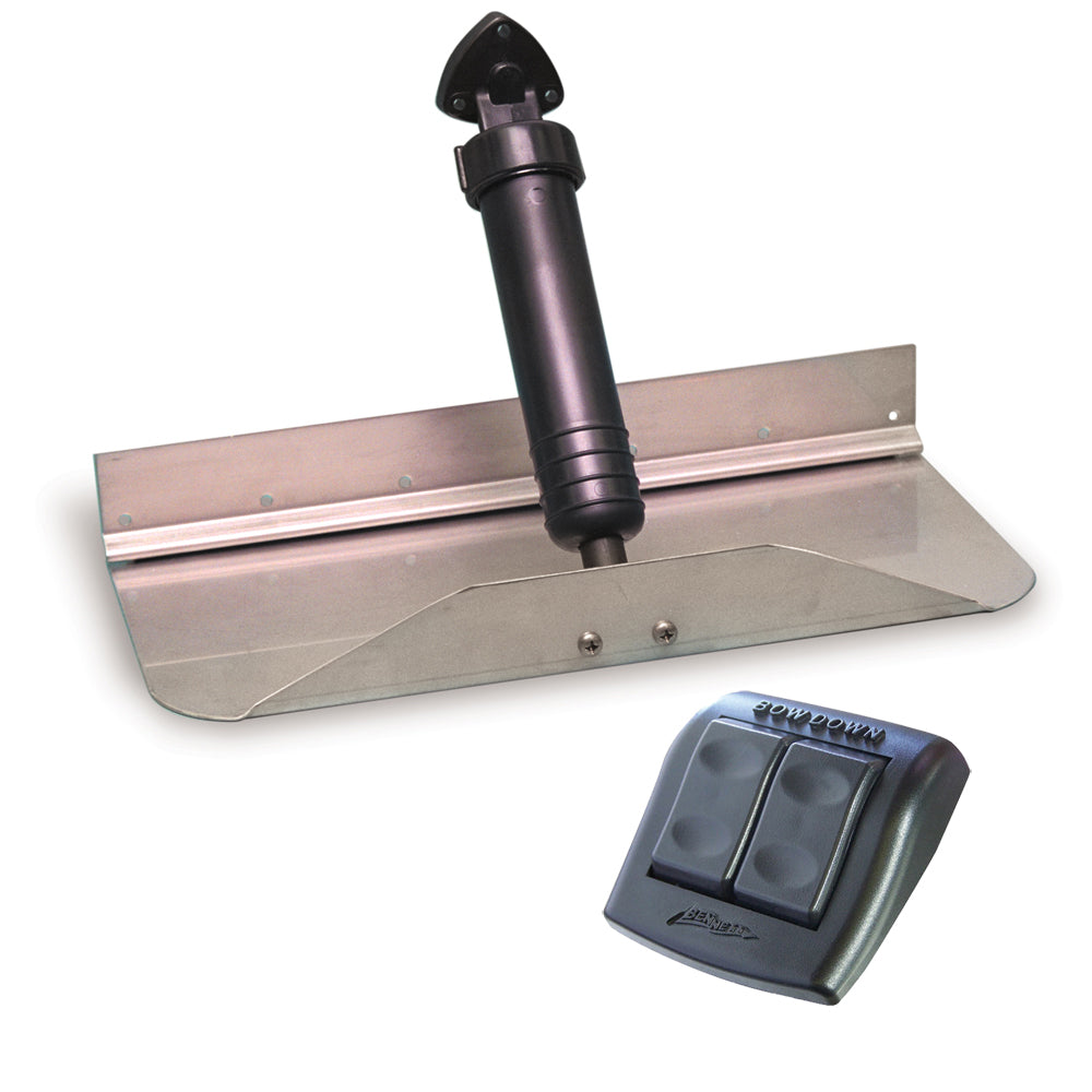Bennett Trim Tab Kit 66in x 12in with Euro Rocker Switch | SendIt Sailing