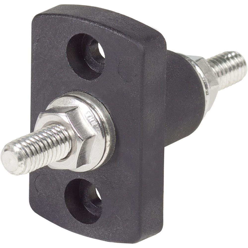 Blue Sea 2201 Black Terminal Feed Through Connector | SendIt Sailing