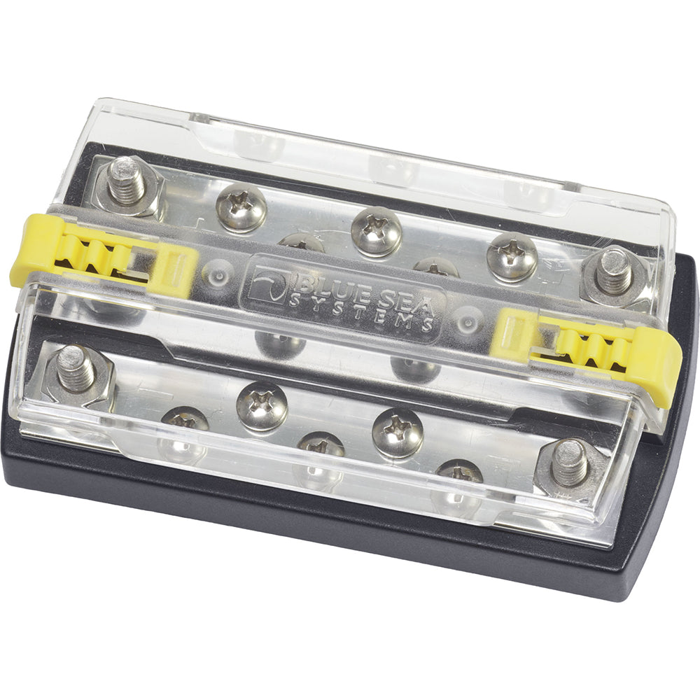 Blue Sea 2722 DualBus Plus 1/4in Stud, 5 x 10-32 Screw Terminal | SendIt Sailing