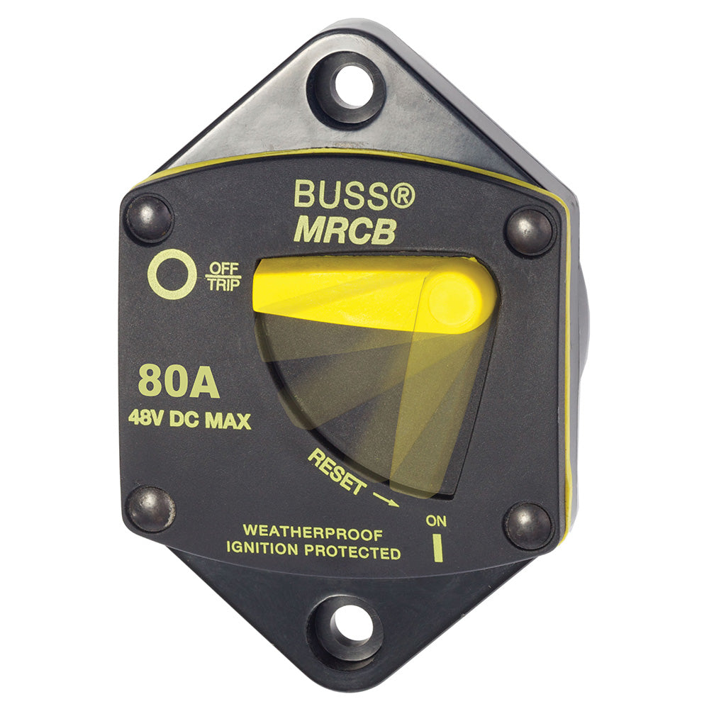 Blue Sea 7042 187-Series Circuit Breaker - Panel Mount 80A | SendIt Sailing