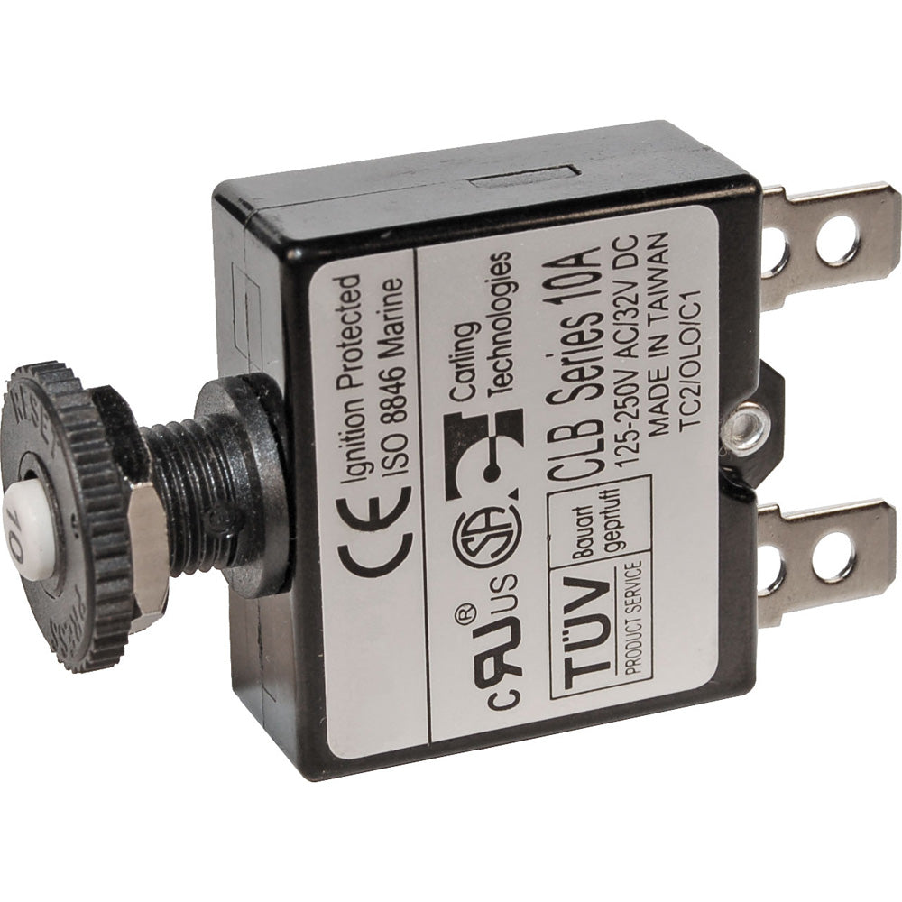 Blue Sea 7050 3A Push Button Thermal with Quick Connect Terminals | SendIt Sailing