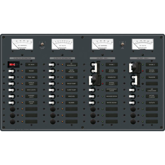 Blue Sea 8186 AC 2 Sources + 12 Positions/DC Main + 19 Positions | SendIt Sailing