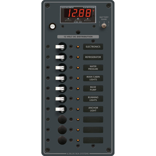 Blue Sea 8402 DC 10 Position with Multi-Function Meter | SendIt Sailing