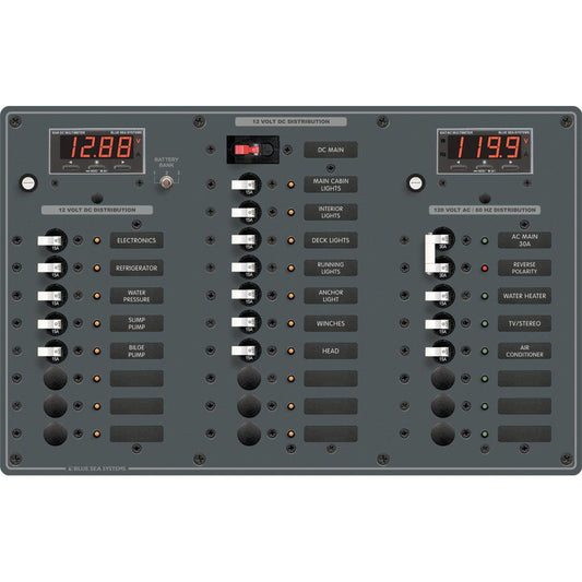 Blue Sea 8508 AC Main + 6 Positions / DC Main + 18 Positions | SendIt Sailing