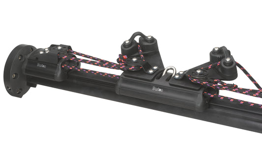 Barton Marine Removable Mainsheet Track System Black, Size 2, 26mm Beam Track 1m length | SendIt Sailing