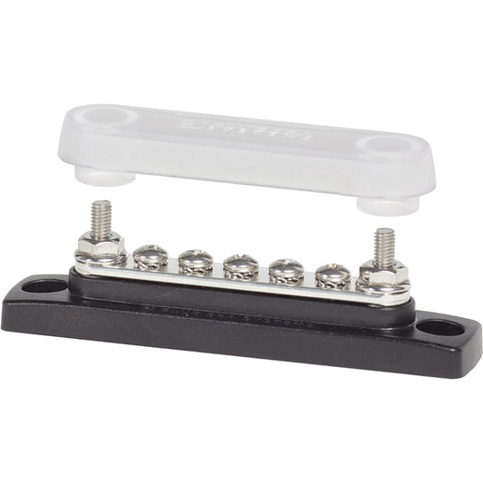 Blue Sea 2314 MiniBus 100 Ampere Common BusBar 5 x 8-32 Screw Terminal with Cover | SendIt Sailing