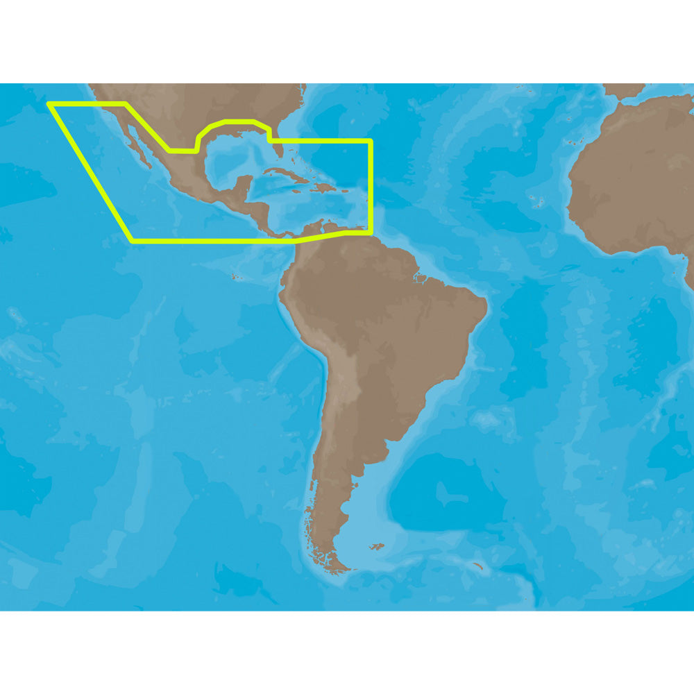 C-MAP MAX NA-M027 - Central America & The Caribbean - SD Card | SendIt Sailing