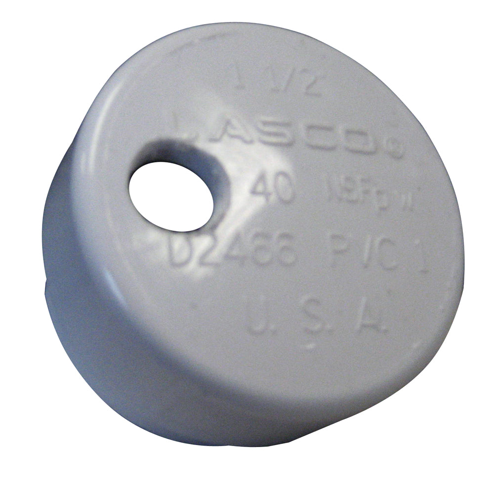 Lee's PVC Drain Cap for Heavy Rod Holders 1/4in NPT | SendIt Sailing