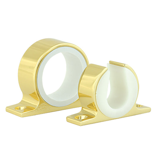 Lee's Single Rod Rack Set - Bright Gold Finish | SendIt Sailing