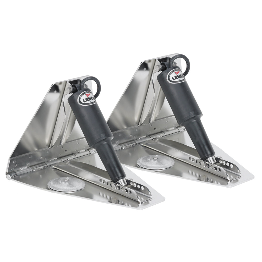 Lenco 18in x 12in High Performance Trim Tab Kit with o Switch Kit 12V | SendIt Sailing